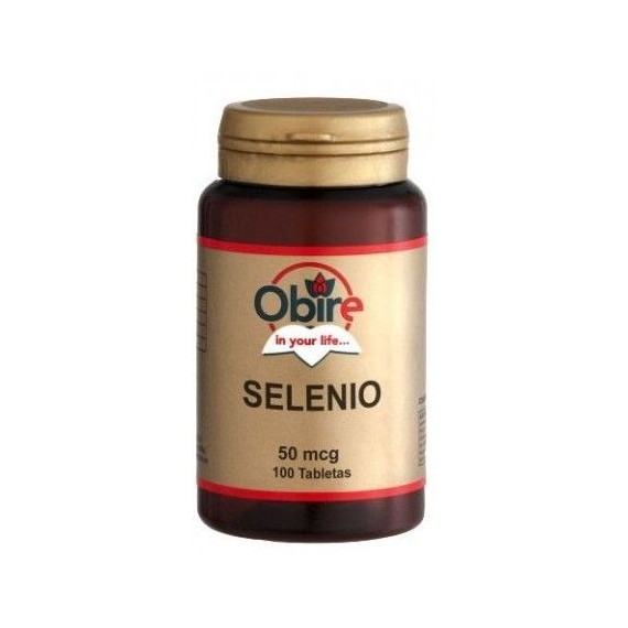 Selenio - 50mcg - 100 Comprimidos - Obire