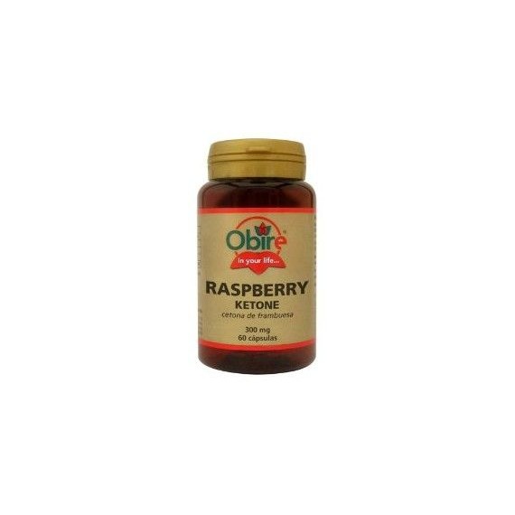 Raspberry Ketone 300mg - 60 Cápsulas - Obire
