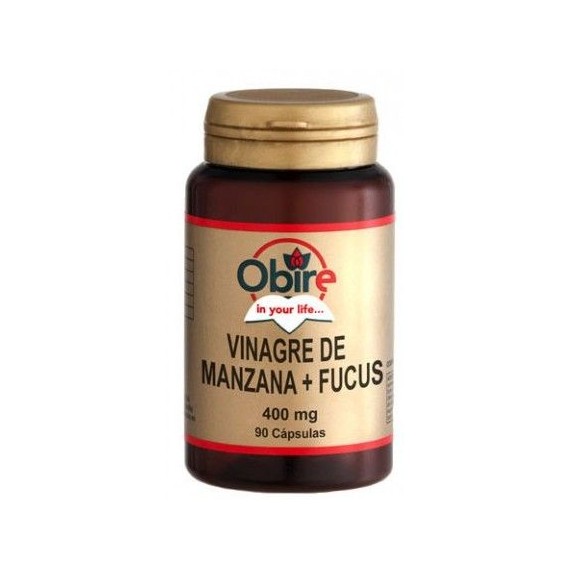Vinagre de Manzana + Fucus 400mg - 90 Cápsulas - Obire