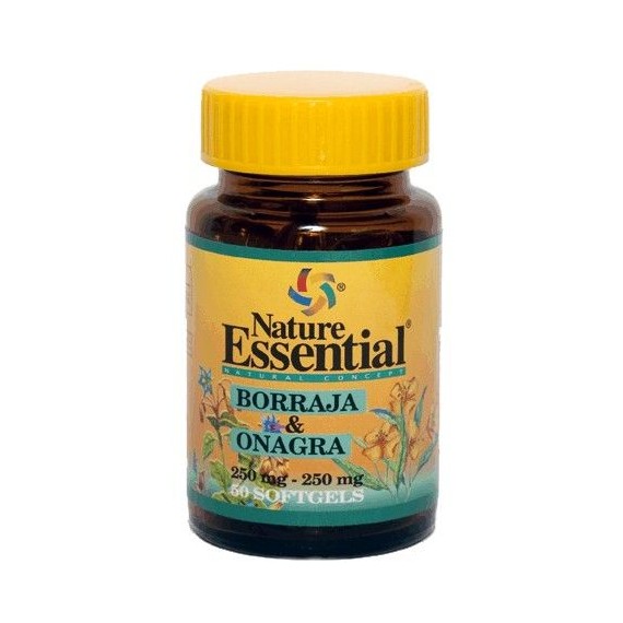 Borraja + Onagra 500mg - 50 Perlas - Nature Essential