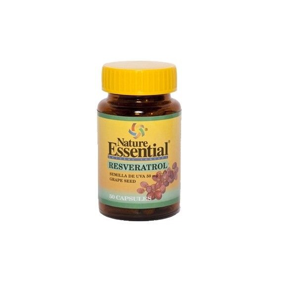Resveratrol - Semilla de Uva - 50mg - 50 Capsulas - Nature Essential