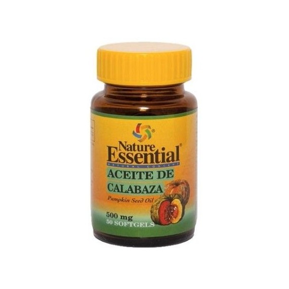 Aceite de Semilla de Calabaza 500mg - 50 Perlas - Nature Essential